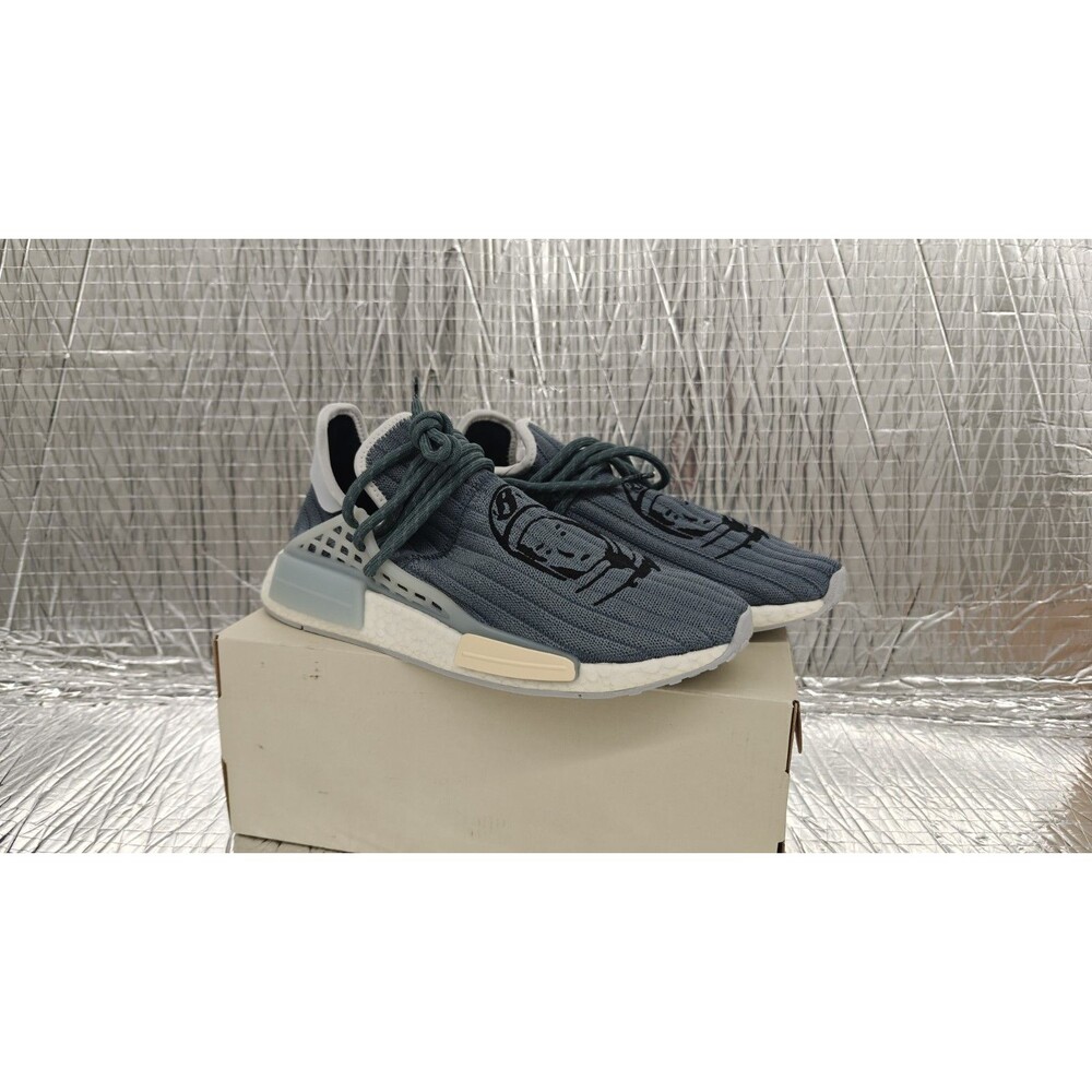 Adidas NMD Human Race x BBC Ice Cream x Pharrell Gray, GW3955, Size -8.5